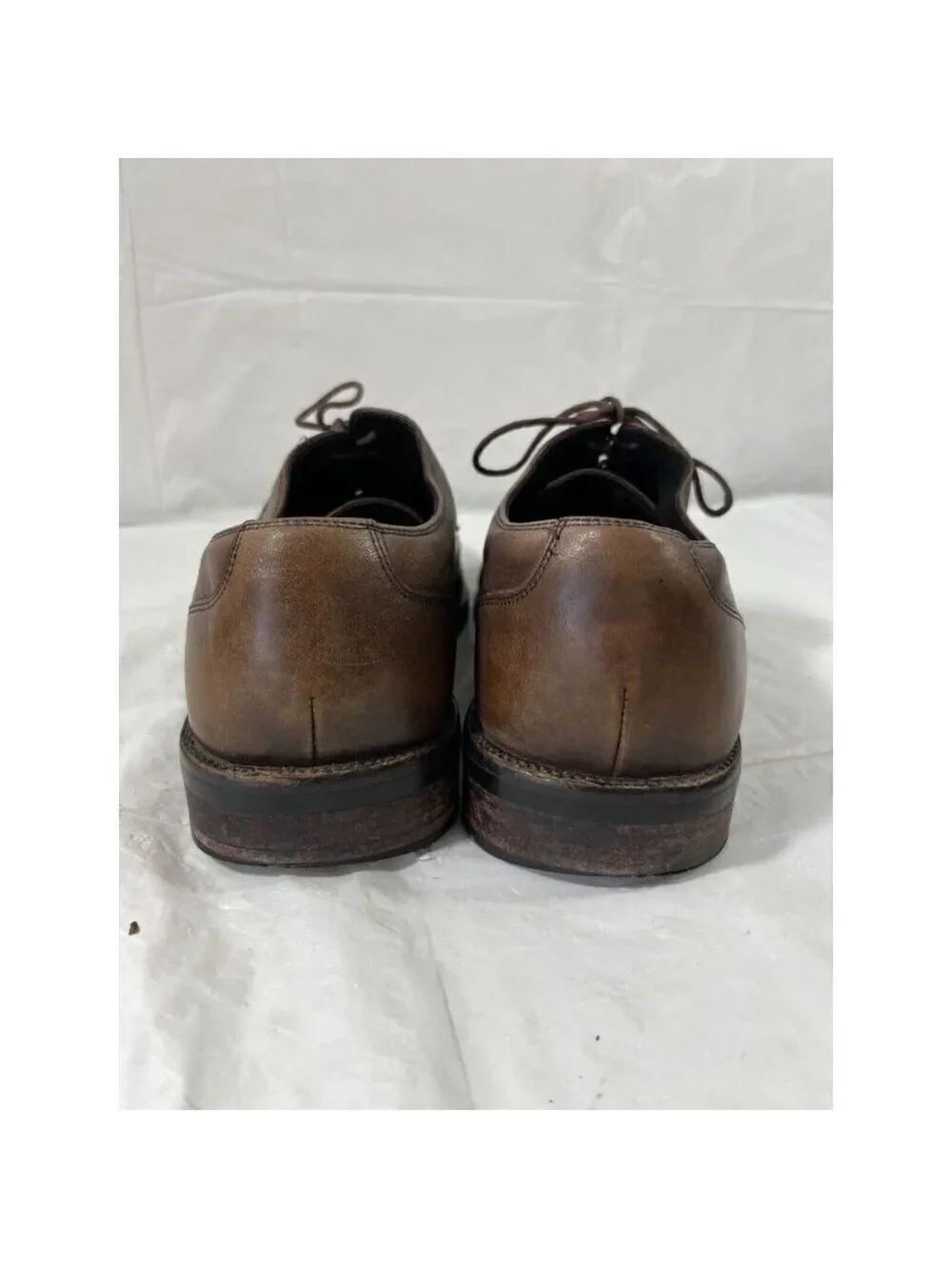 Cole Haan Brown Leather Cap Toe Oxfords Men's 10